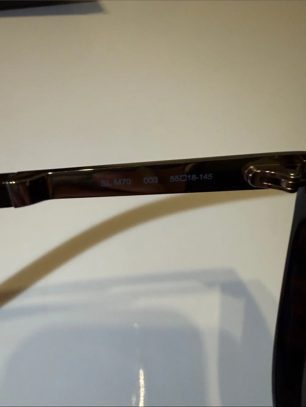 Saint Laurent Women SL-M70 003 Havana Silver Grey